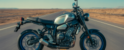 Illustration détaillée de la moto Yamaha XSR900 2025