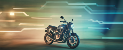 Vue artistique de la Yamaha XSR900 2025 avec moteur puissant et innovations technologiques
