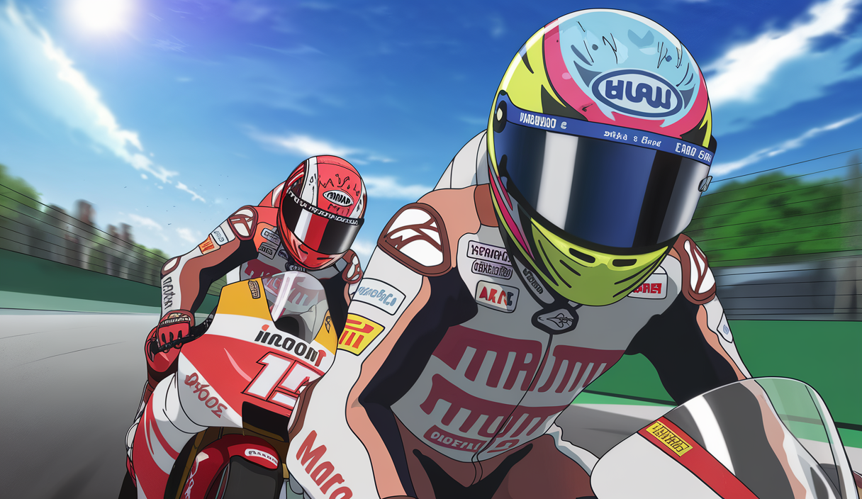 Rivalité emblématique entre Marc Marquez et Valentino Rossi en MotoGP