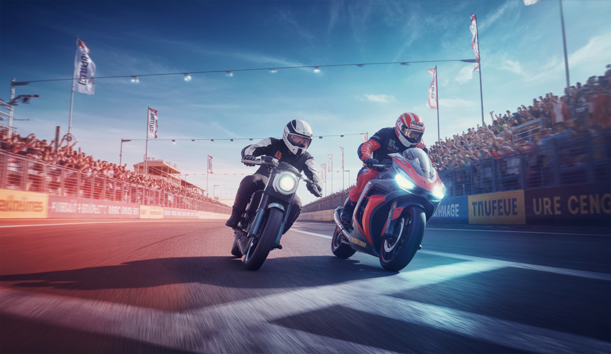 Image représentant la transition entre MotoGP et World Superbike en 2025