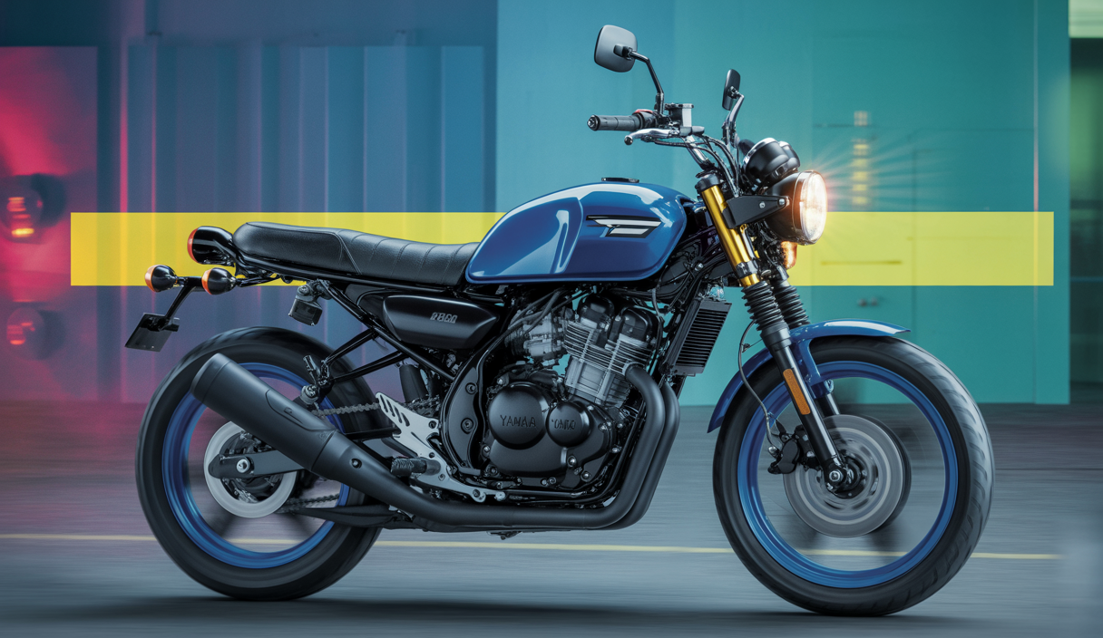 Moto rétro sportive Yamaha XSR900 2025 avec moteur 890cc