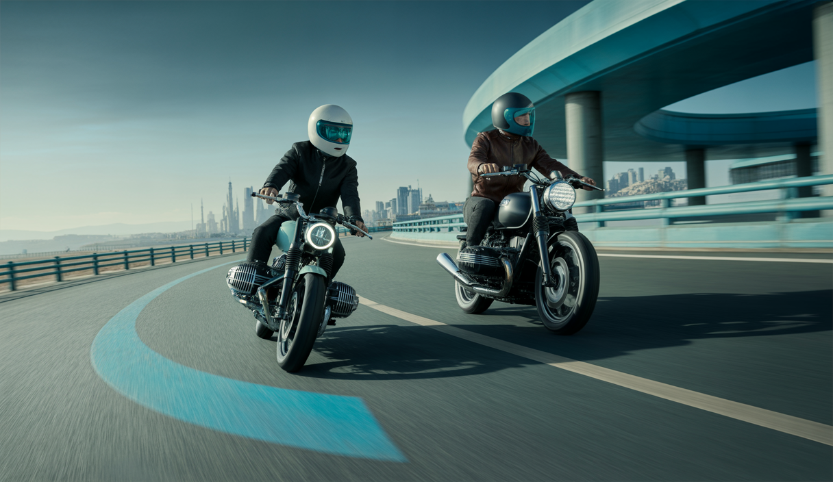 Motocyclettes innovantes de 2025 en action